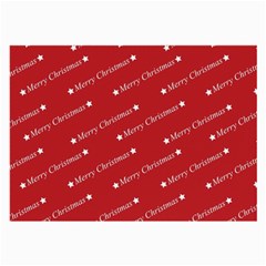 Cute Christmas Red Large Glasses Cloth by nateshop