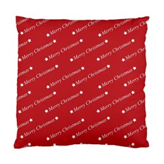 Cute Christmas Red Standard Cushion Case (one Side) by nateshop