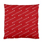 Cute Christmas red Standard Cushion Case (Two Sides) Front