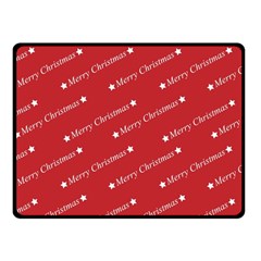 Cute Christmas Red Fleece Blanket (small) by nateshop