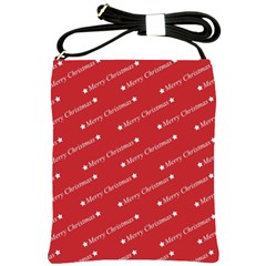 Cute Christmas Red Shoulder Sling Bag by nateshop