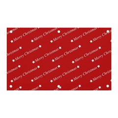 Cute Christmas Red Banner And Sign 5  X 3  by nateshop