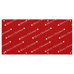 Cute Christmas Red Banner And Sign 8  X 4  by nateshop