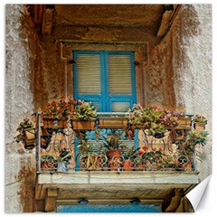 Beautiful Venice Window Canvas 16  X 16  by ConteMonfrey