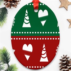 Christmas-04 Ornament (oval) by nateshop