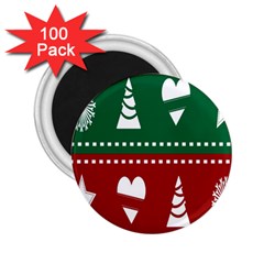 Christmas-04 2 25  Magnets (100 Pack)  by nateshop