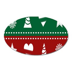 Christmas-04 Oval Magnet by nateshop