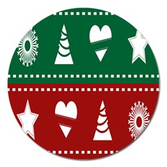 Christmas-04 Magnet 5  (round) by nateshop