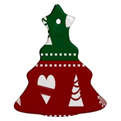 Christmas-04 Christmas Tree Ornament (two Sides) by nateshop