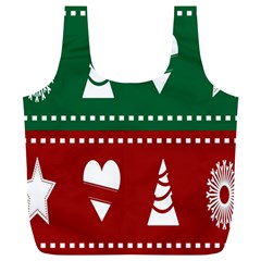 Christmas-04 Full Print Recycle Bag (xl) by nateshop