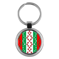 Christmas-05 Key Chain (round) by nateshop