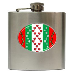 Christmas-05 Hip Flask (6 Oz) by nateshop