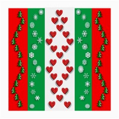 Christmas-05 Medium Glasses Cloth (2 Sides) by nateshop