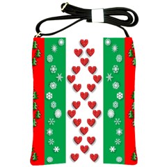 Christmas-05 Shoulder Sling Bag by nateshop