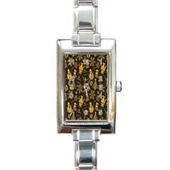 Christmas Rectangle Italian Charm Watch by nateshop