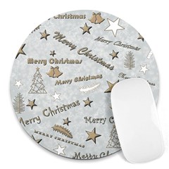 Christmas Round Mousepads