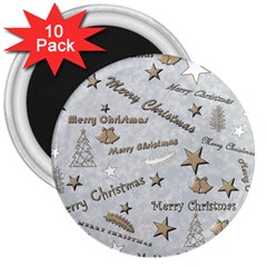 Christmas 3  Magnets (10 pack) 