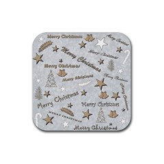 Christmas Rubber Coaster (Square)