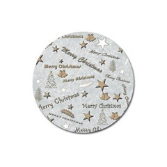 Christmas Magnet 3  (Round)