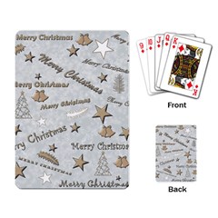 Christmas Playing Cards Single Design (Rectangle)