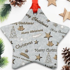 Christmas Star Ornament (two Sides) by nateshop