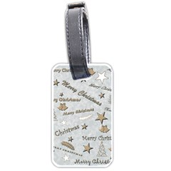 Christmas Luggage Tag (one side)