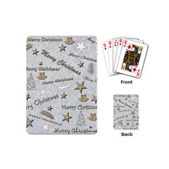 Christmas Playing Cards Single Design (Mini)