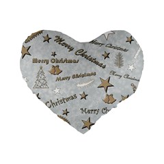 Christmas Standard 16  Premium Heart Shape Cushions