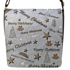 Christmas Flap Closure Messenger Bag (S)