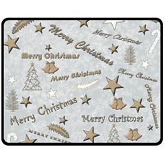 Christmas Double Sided Fleece Blanket (Medium) 