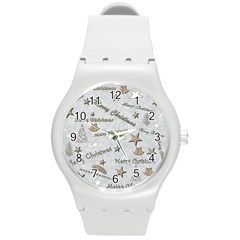 Christmas Round Plastic Sport Watch (m) by nateshop