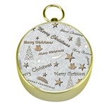 Christmas Gold Compasses Front