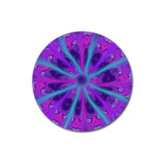 Wallpaper Tie Dye Pattern Magnet 3  (round) by Wegoenart