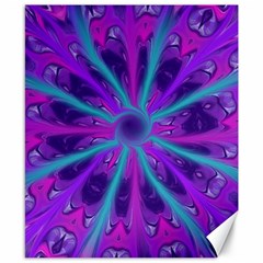 Wallpaper Tie Dye Pattern Canvas 8  X 10  by Wegoenart