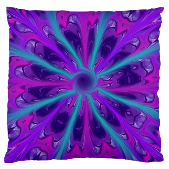 Wallpaper Tie Dye Pattern Large Cushion Case (One Side)