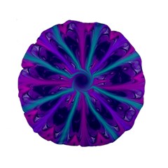 Wallpaper Tie Dye Pattern Standard 15  Premium Round Cushions