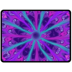 Wallpaper Tie Dye Pattern Double Sided Fleece Blanket (large) 