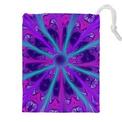 Wallpaper Tie Dye Pattern Drawstring Pouch (5xl) by Wegoenart