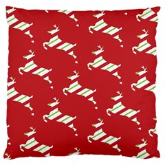 Christmas-merry Christmas Large Cushion Case (one Side) by nateshop