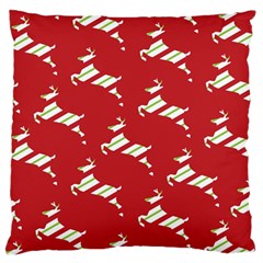 Christmas-merry Christmas Large Flano Cushion Case (one Side) by nateshop