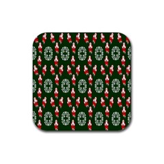 Christmas-09 Rubber Coaster (square) by nateshop