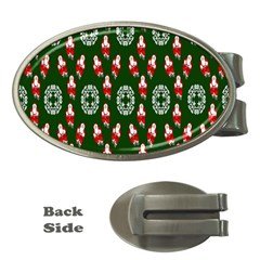 Christmas-09 Money Clips (oval)  by nateshop