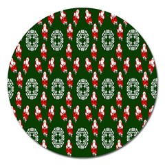 Christmas-09 Magnet 5  (round) by nateshop