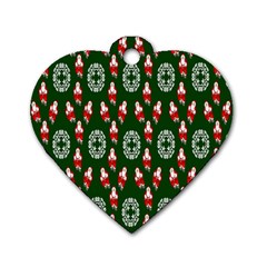 Christmas-09 Dog Tag Heart (two Sides) by nateshop