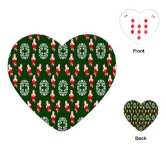 Christmas-09 Playing Cards Single Design (heart) by nateshop