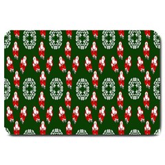 Christmas-09 Large Doormat  by nateshop