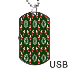 Christmas-09 Dog Tag Usb Flash (two Sides) by nateshop