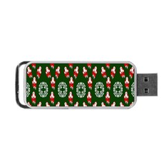 Christmas-09 Portable Usb Flash (one Side) by nateshop