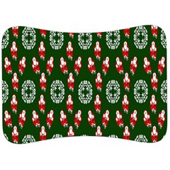 Christmas-09 Velour Seat Head Rest Cushion by nateshop