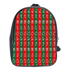 Christmas-10 School Bag (xl) by nateshop